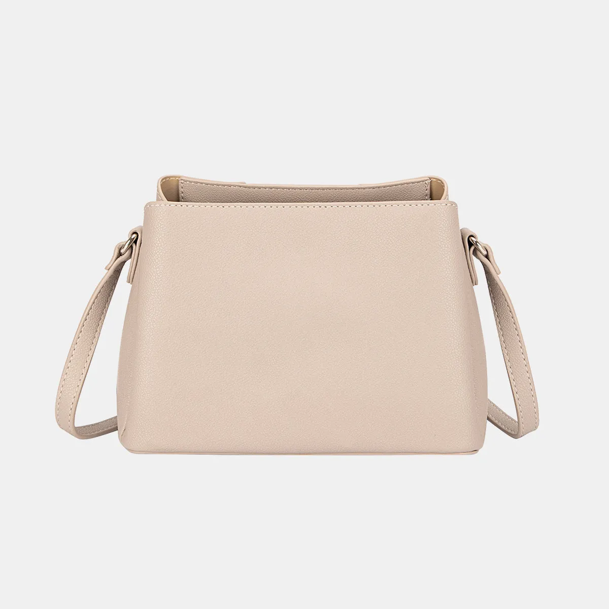 DAVID JONES PU LEATHER CROSSBODY BAG