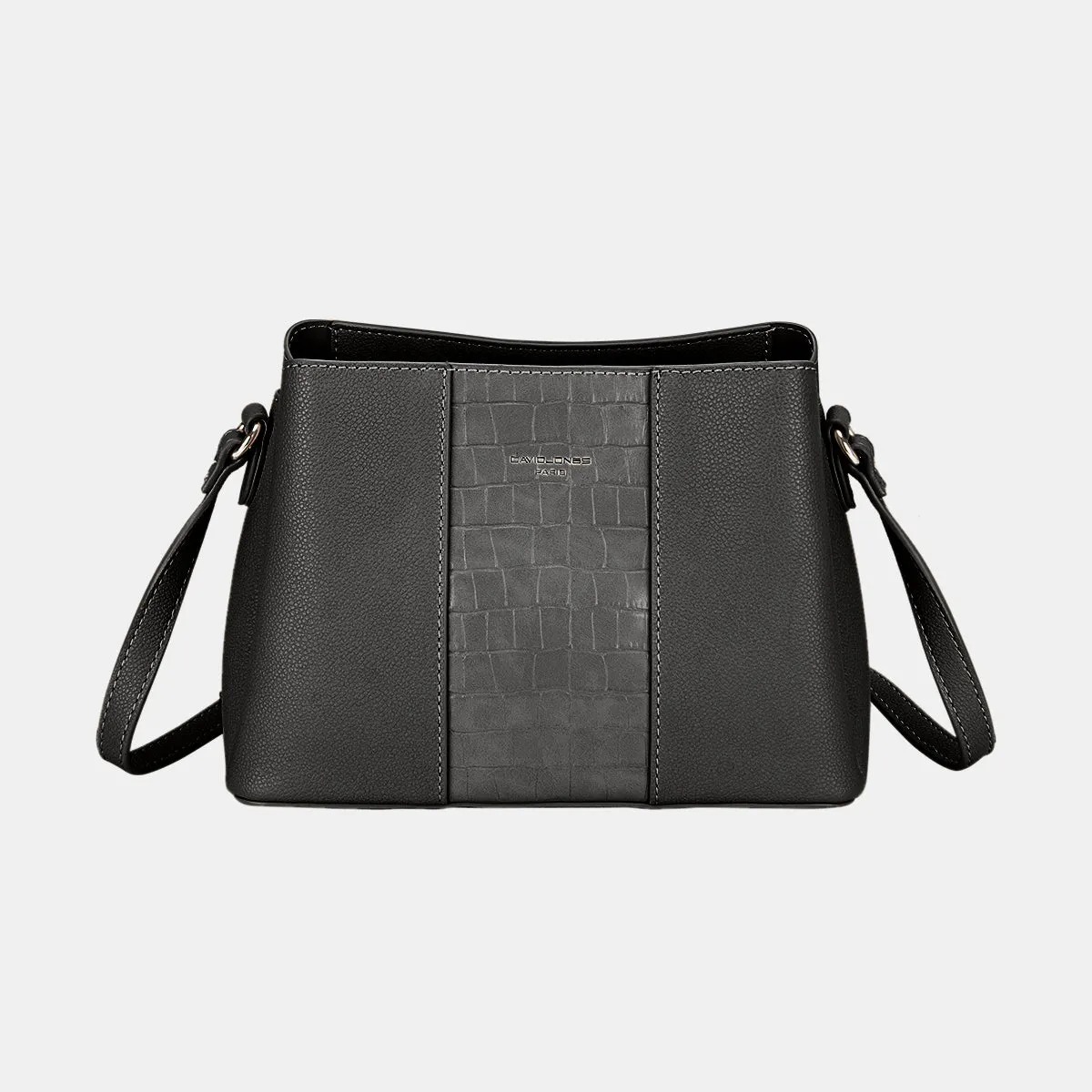 DAVID JONES PU LEATHER CROSSBODY BAG
