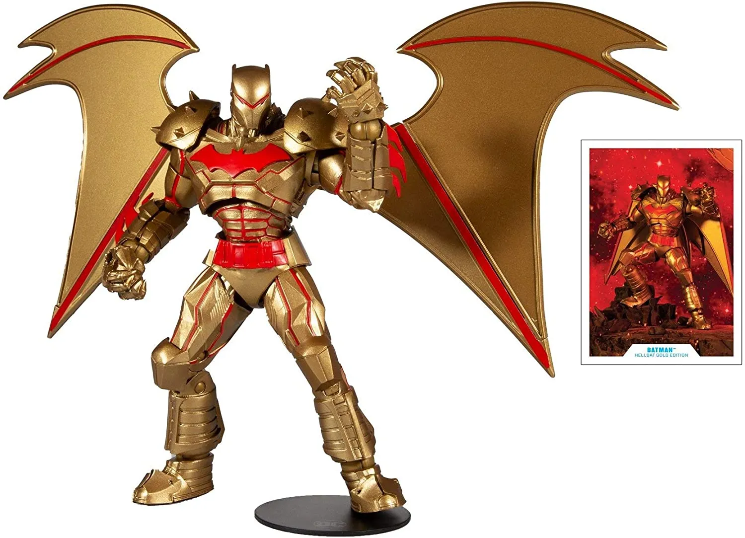 DC Multiverse Batman Hellbat Gold Edition 7" Action Figure
