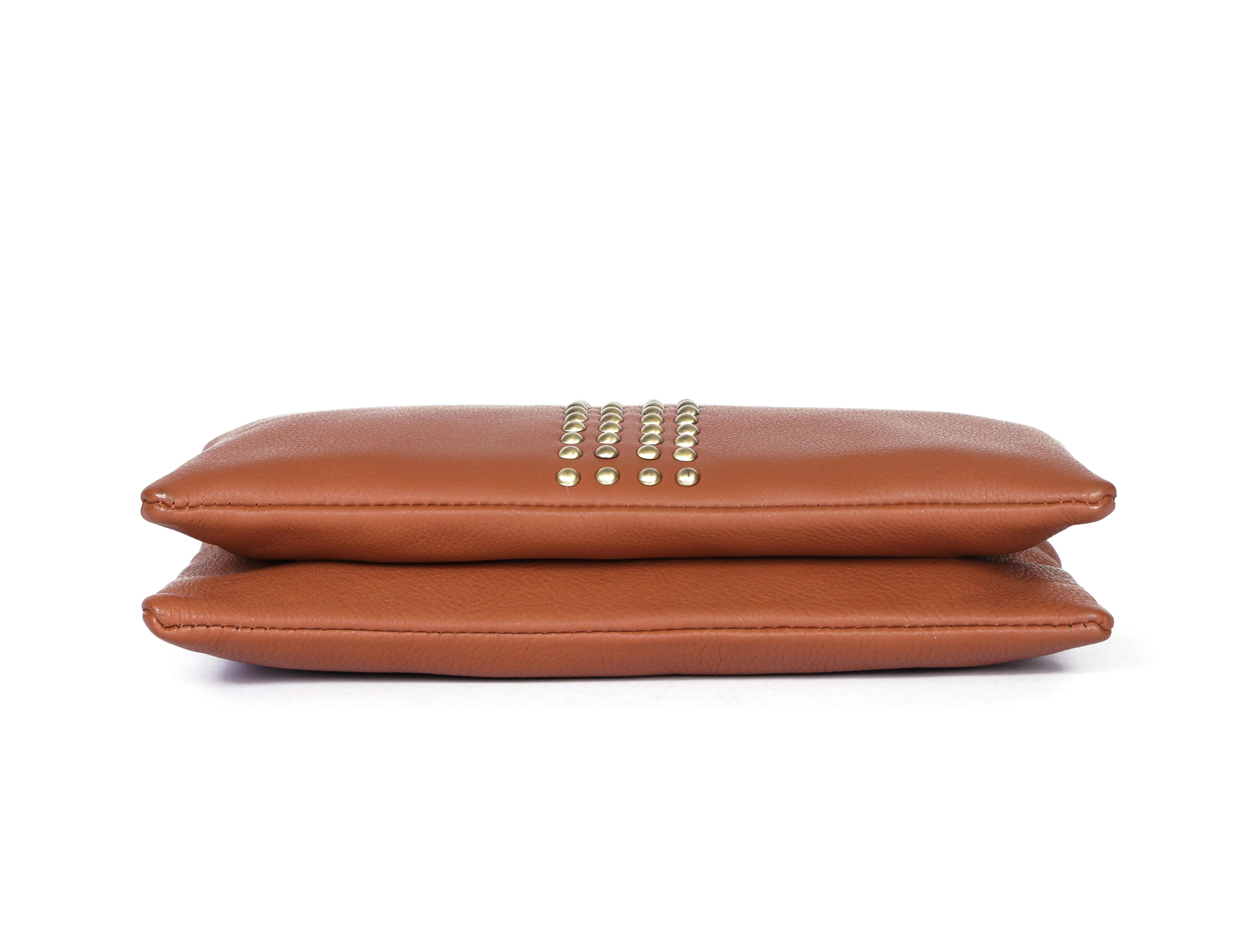Effortless Elegance: Tan Soft Leather Sling Bag for Stylish Convenience. Art: BG-1584