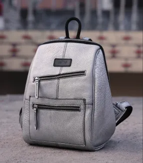 Elevate Your Style with Our Premium Brown Leather Backpack. Art: BG-1383