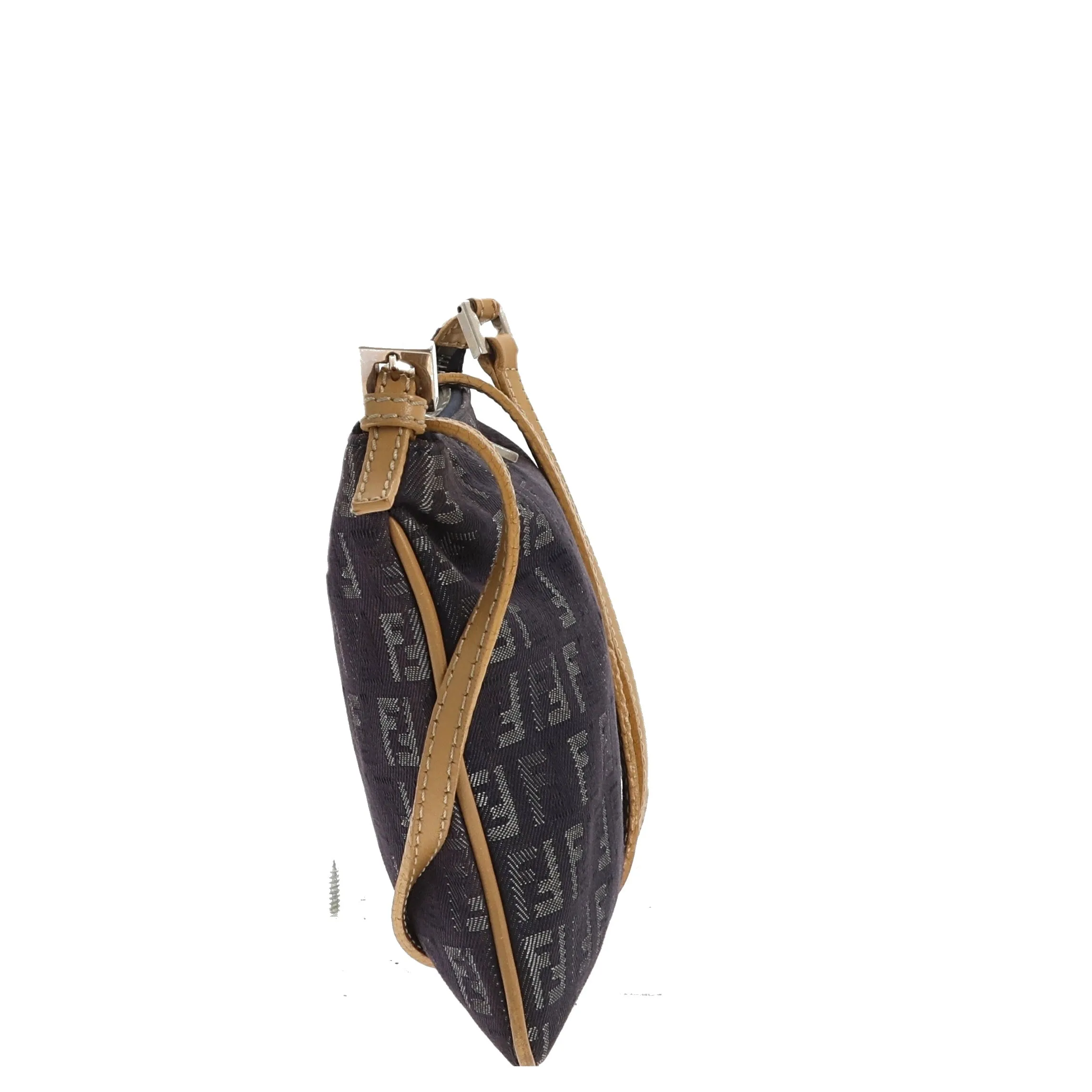 FENDI Crossbody Bag in Blue Fabric