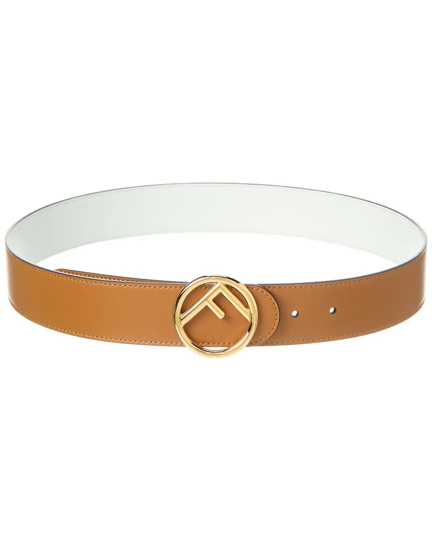 FENDI F is Fendi Women's Reversible Leather Belt