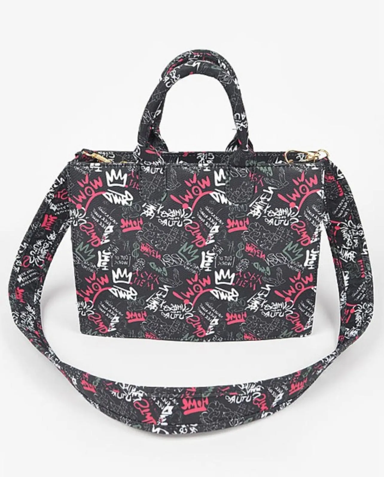 GRAFFITI TOTE BAG CROSSBODY