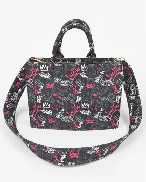 GRAFFITI TOTE BAG CROSSBODY