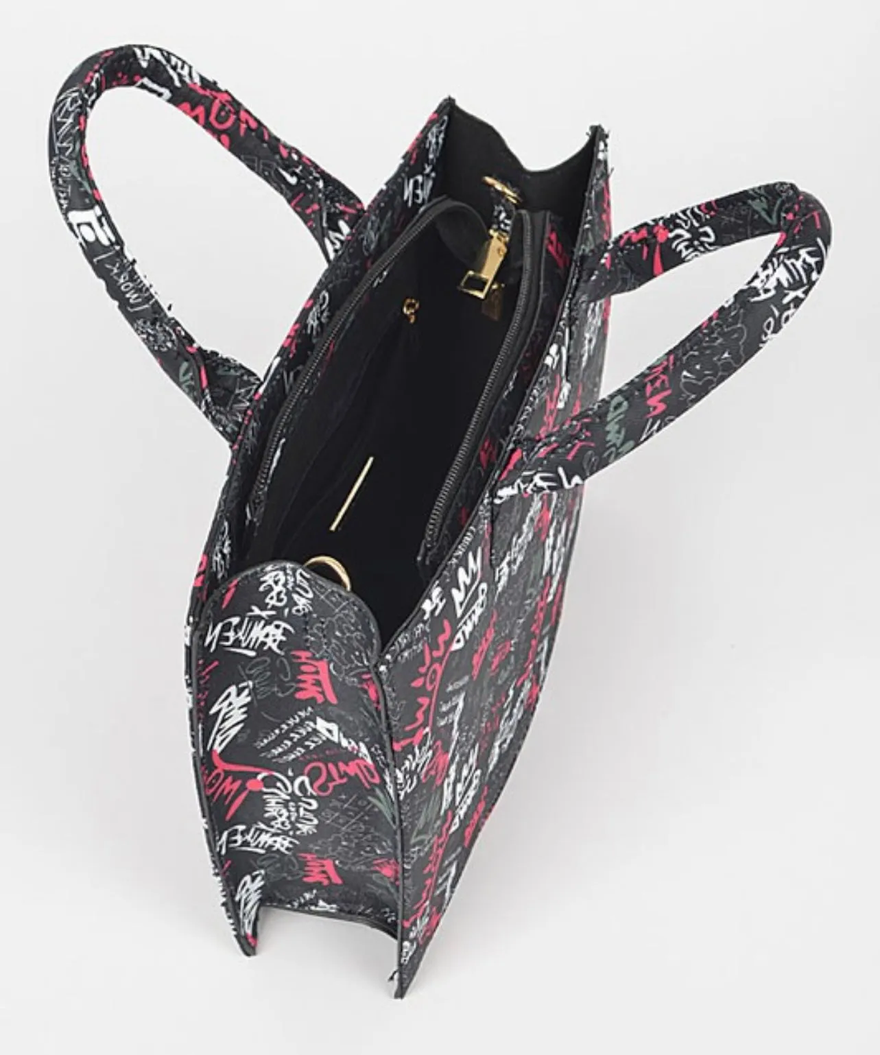GRAFFITI TOTE BAG CROSSBODY