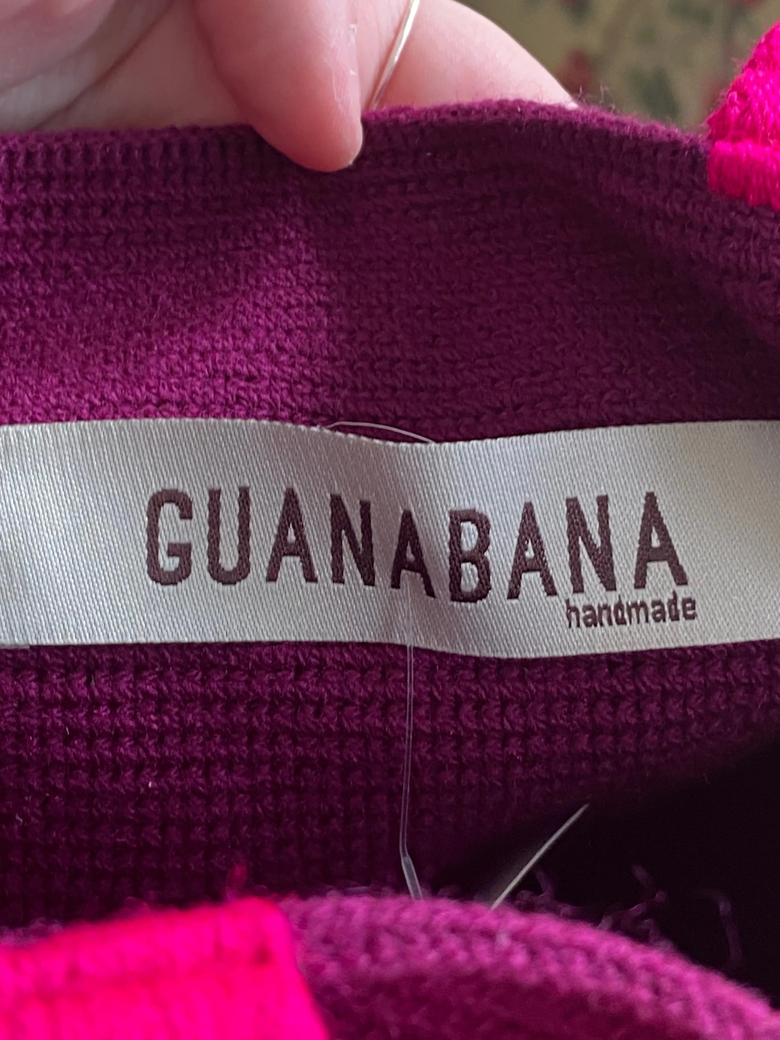 Guanabana Noa Mini Tote in Wine