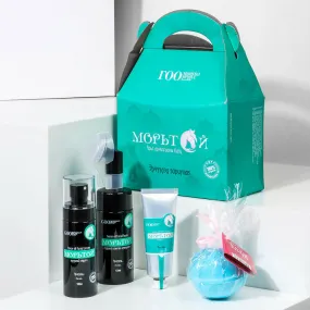 Horse oil skin care package