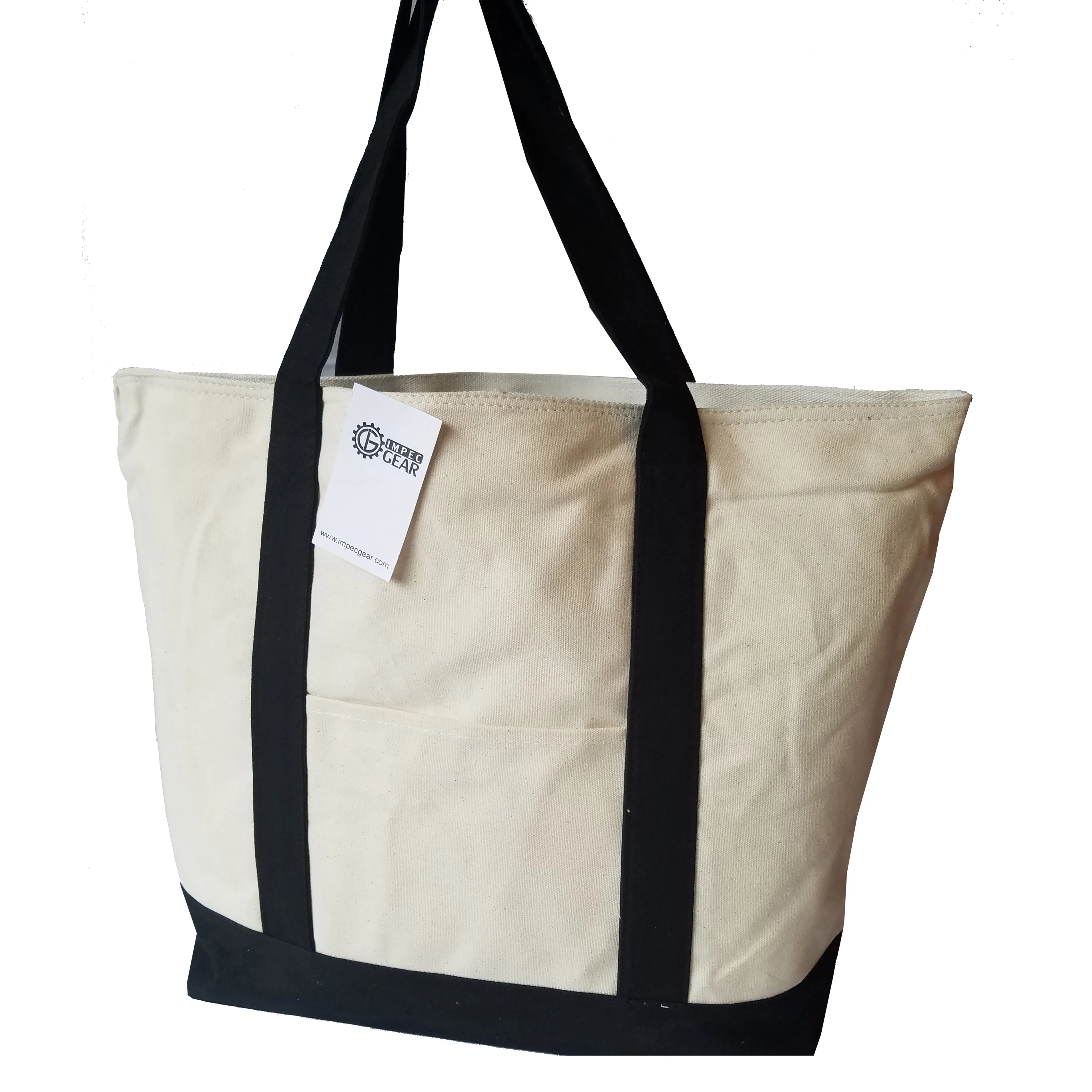 ImpecGear Deluxe Cotton Canvas Tote Bag