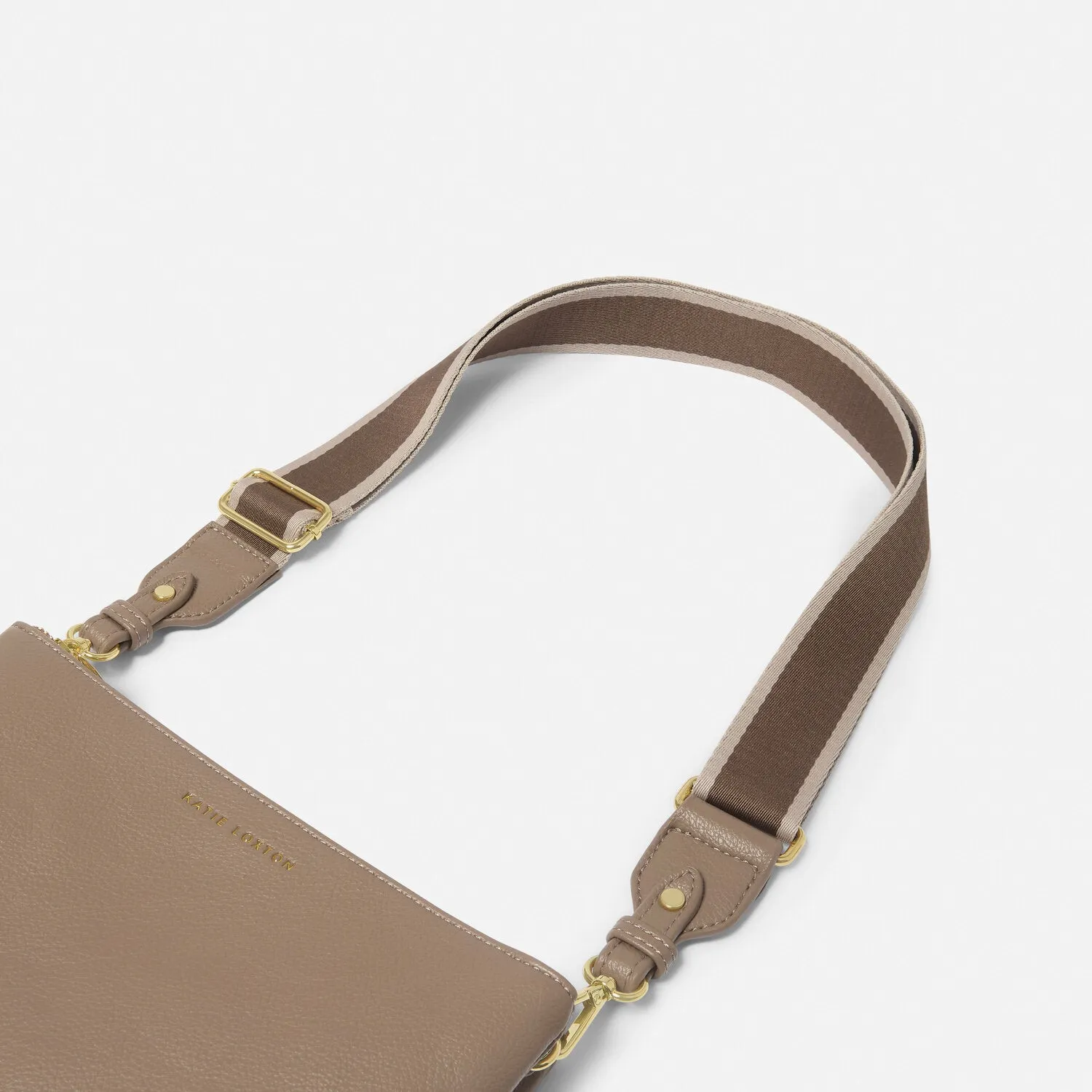 Katie Loxton 135cm Mocha Canvas Bag Strap