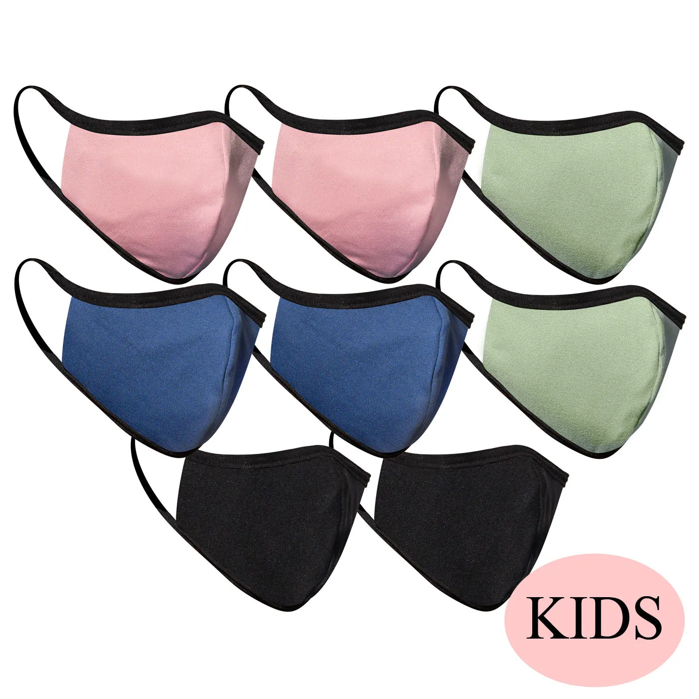 (KIDS) 8-Pack Non-Surgical Masks