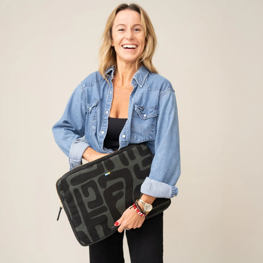 Laptop Sleeve - Large - Safari Kuba
