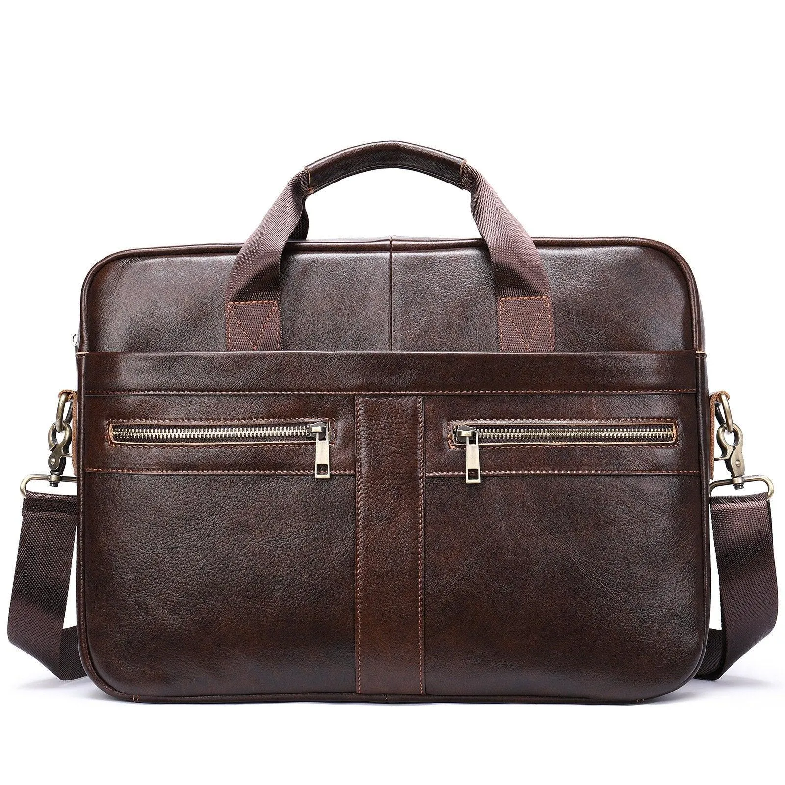 Leather shoulder Bag, Laptop bag, Leather suitcase, Everyday unisex college Office Bag, women and men handbag, available in 3 colours !