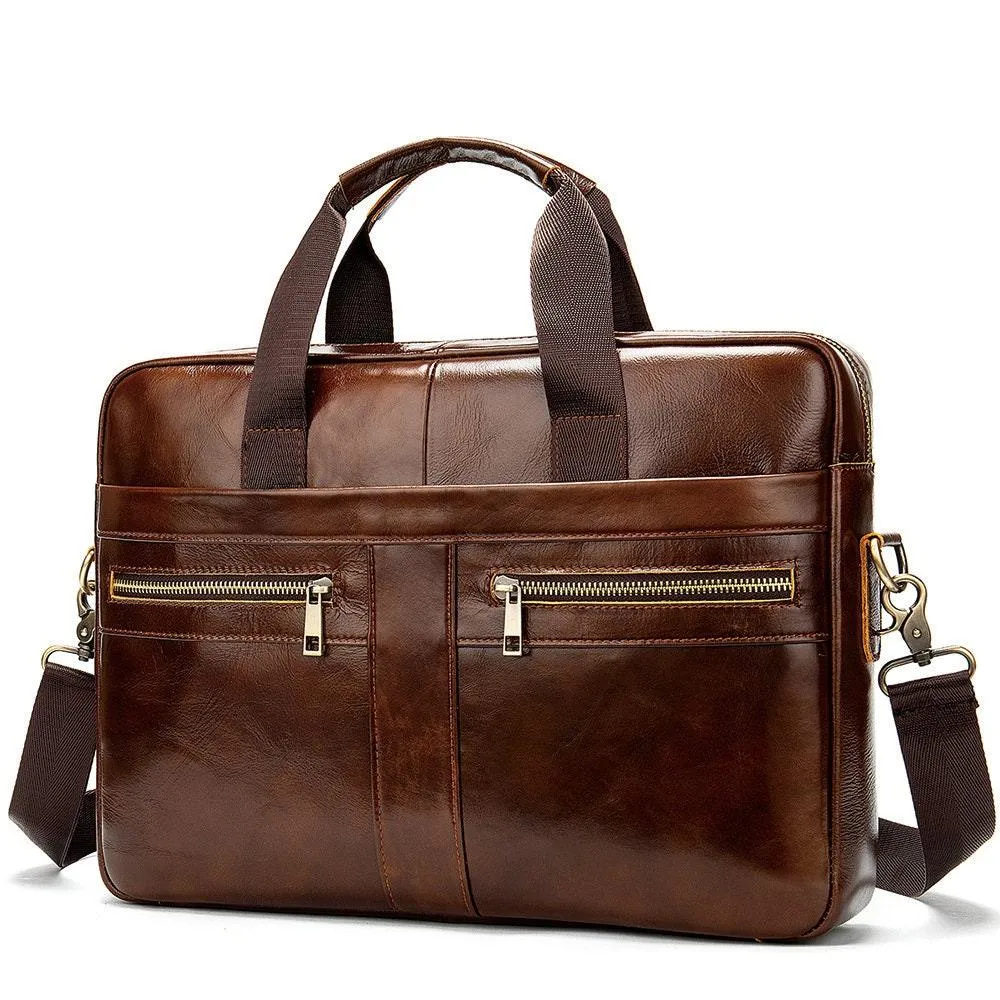 Leather shoulder Bag, Laptop bag, Leather suitcase, Everyday unisex college Office Bag, women and men handbag, available in 3 colours !