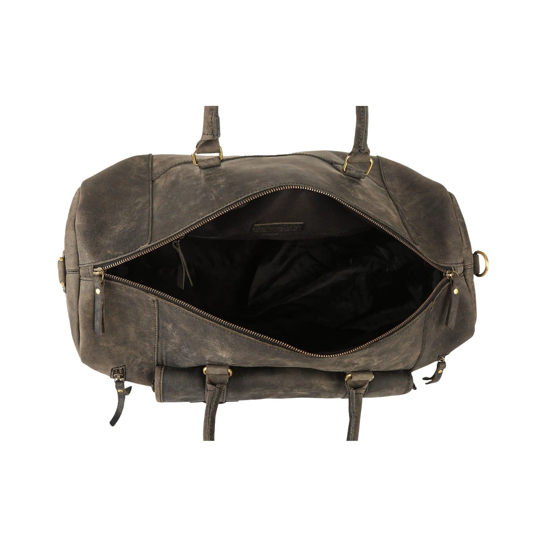 Leather Travel 20 Inch Duffel Bags for Men and Women Full Grain Leather Overnight Weekend Leather Bags Sports Gym Duffle