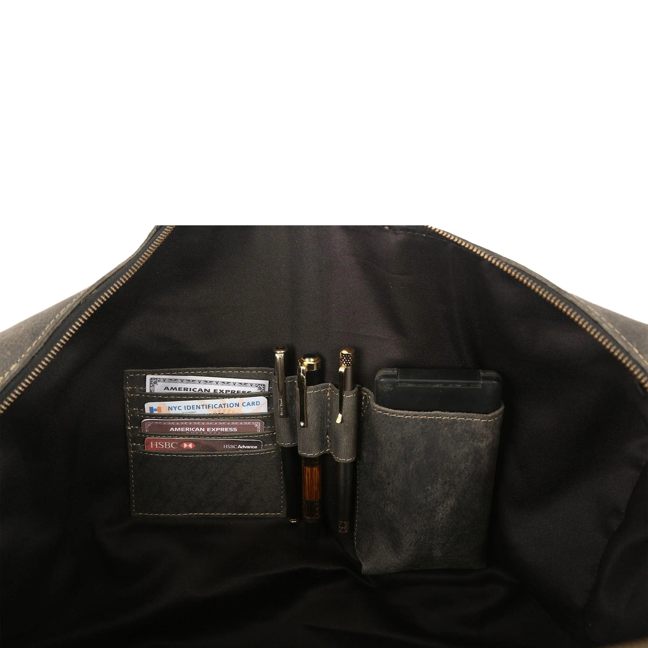 Leather Travel 20 Inch Duffel Bags for Men and Women Full Grain Leather Overnight Weekend Leather Bags Sports Gym Duffle