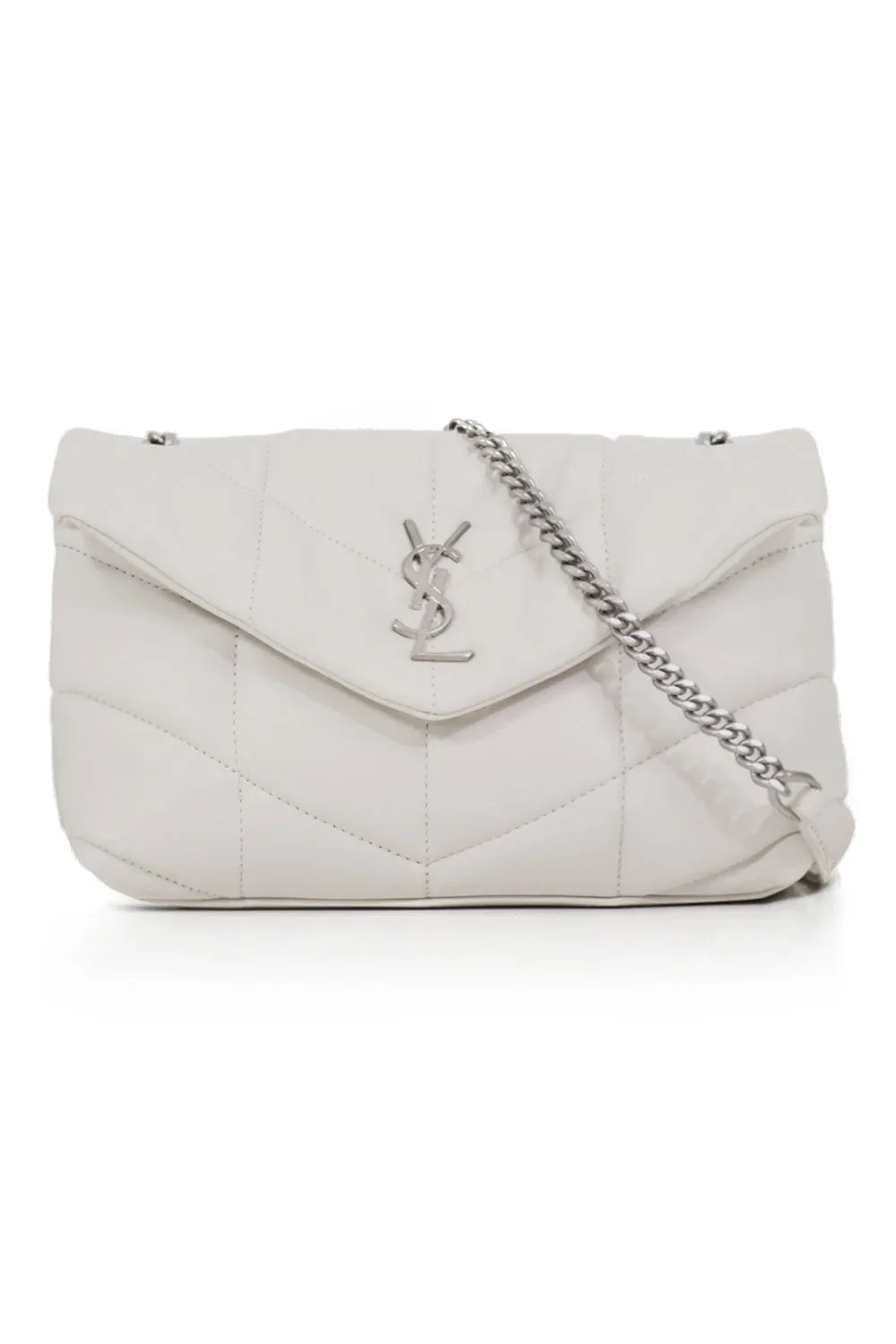 LOULOU MINI PUFFER BAG | CREMA SOFT