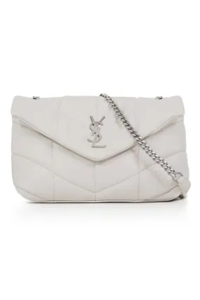LOULOU MINI PUFFER BAG | CREMA SOFT