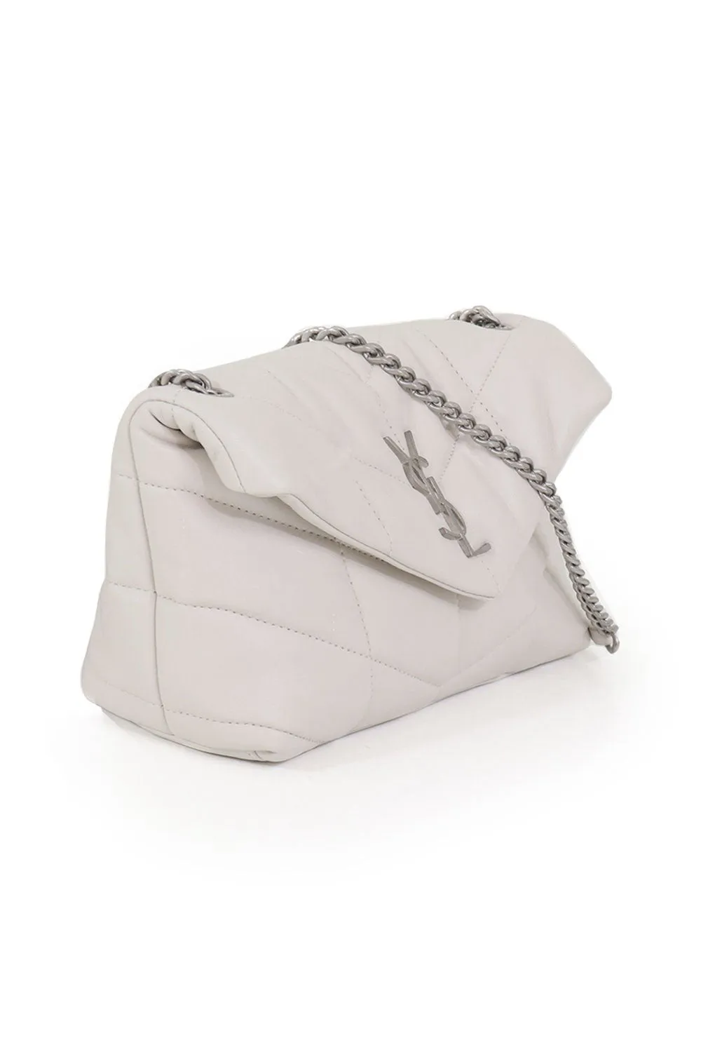 LOULOU MINI PUFFER BAG | CREMA SOFT