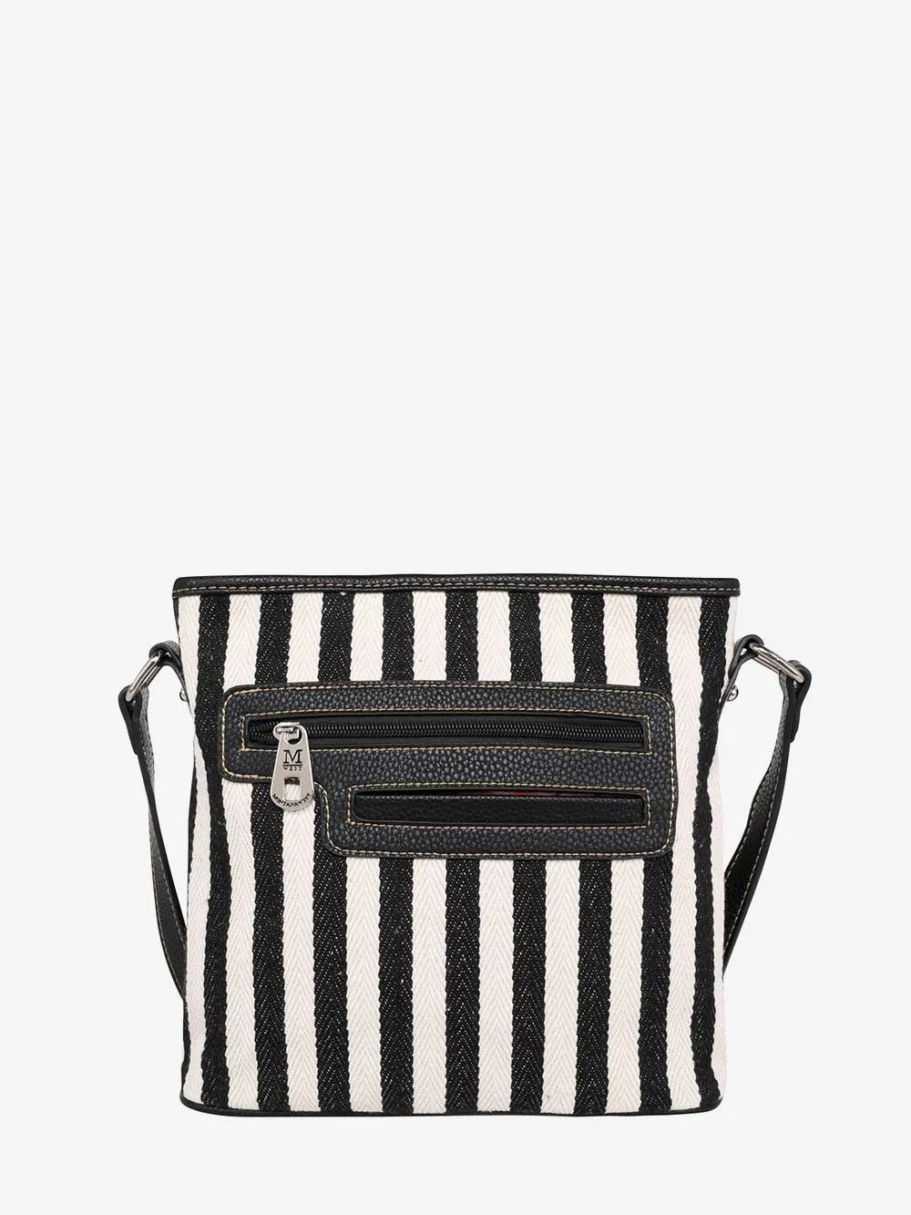 Montana West Western Pattern Print Canvas Crossbody