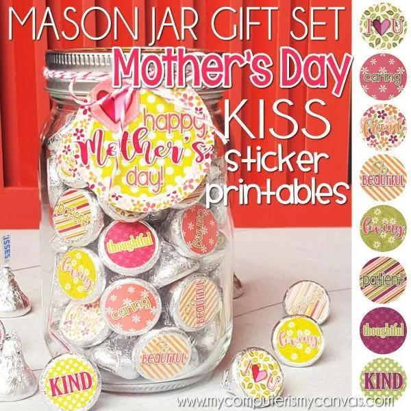 Mother's Day KISS PRINTABLES