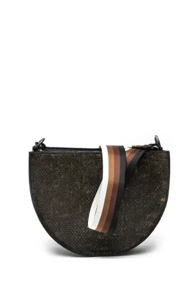 Phyton - Effect Crossbody Upcycled Leather Bag