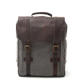Retro Backpack student leather bag KS6003