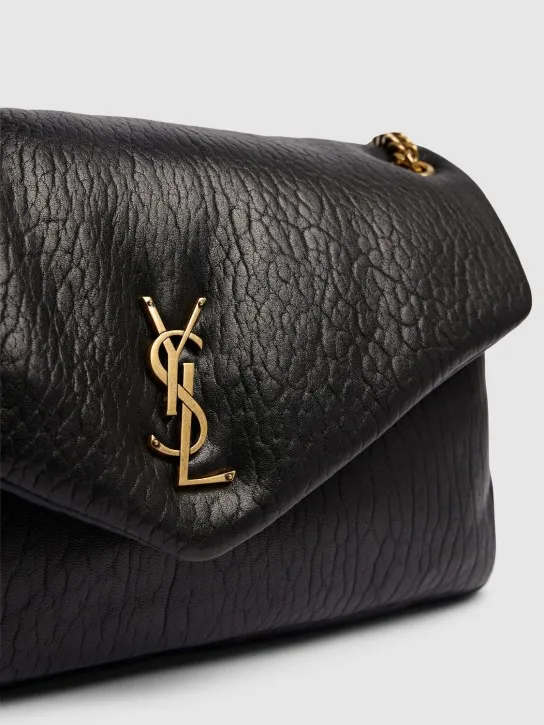 Saint Laurent   Large Calypso leather chain bag 