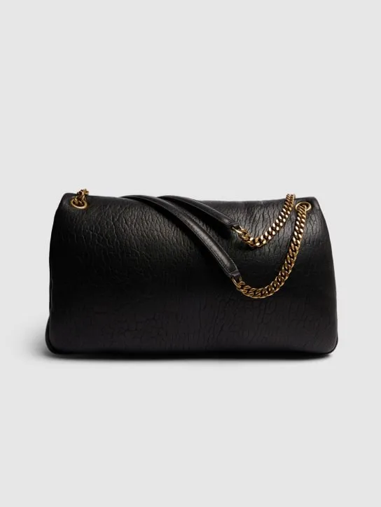 Saint Laurent   Large Calypso leather chain bag 