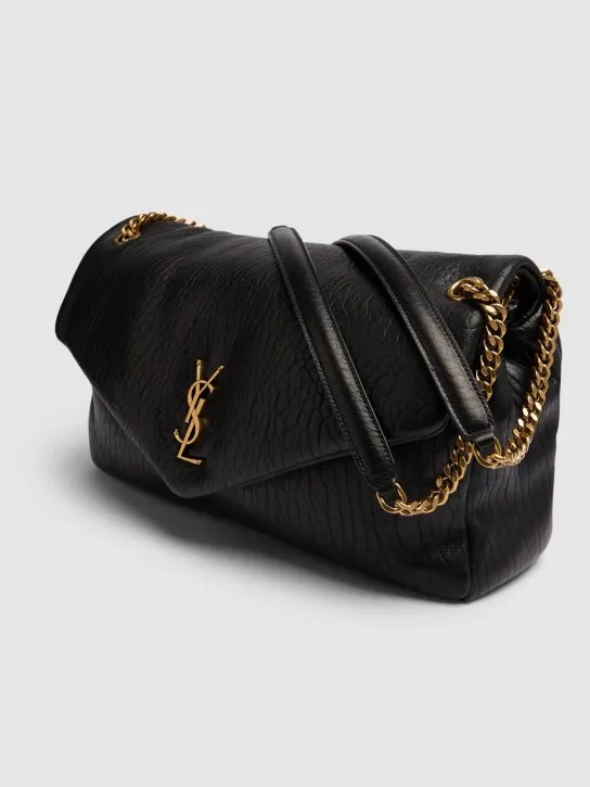 Saint Laurent   Large Calypso leather chain bag 