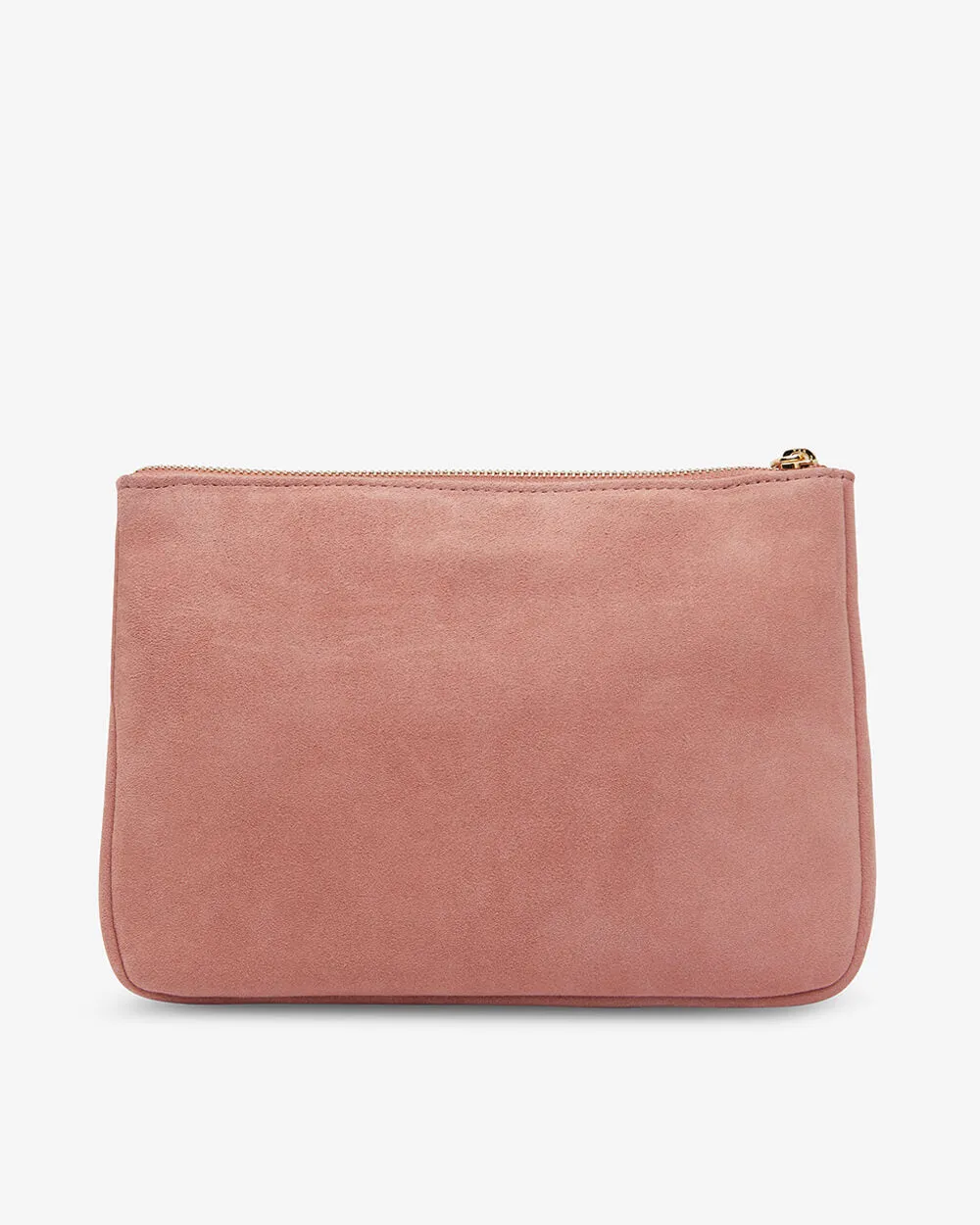 Samantha Crossbody - Dusty Pink Suede