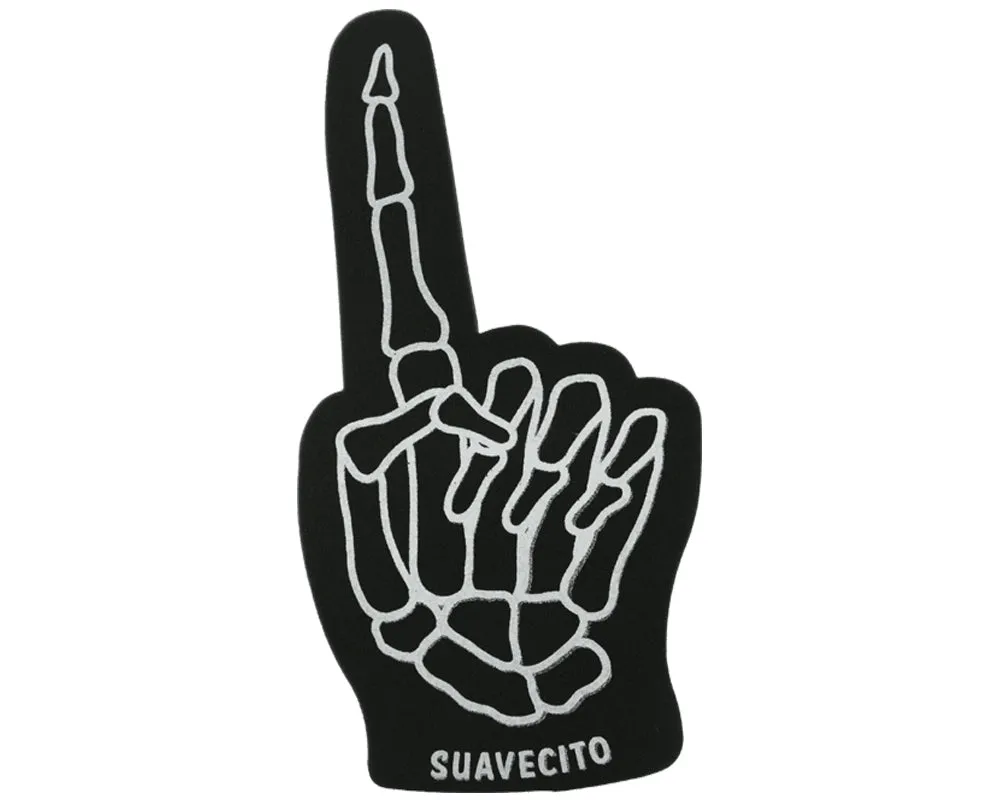 Skeleton Foam Hand - Black 16"