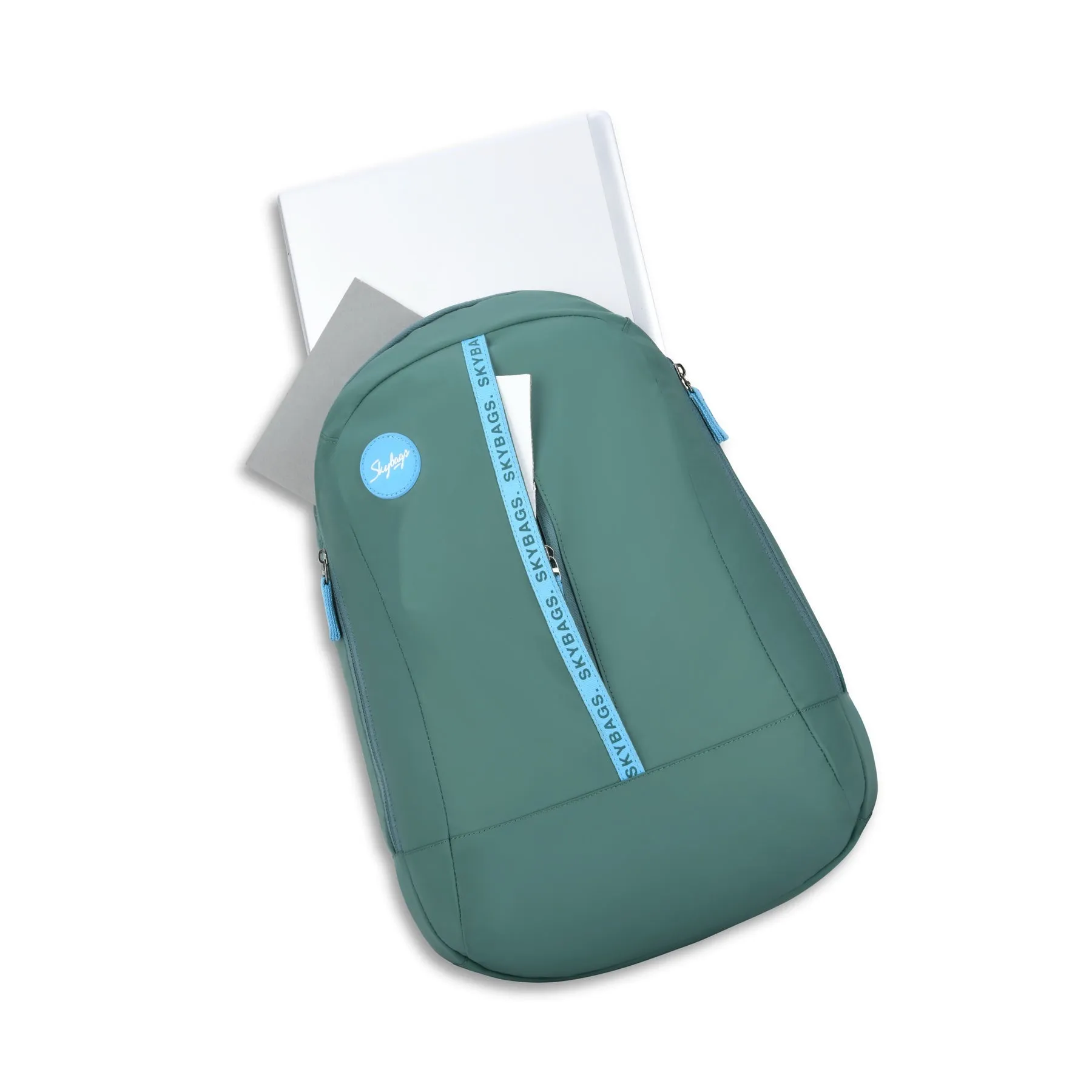 Skybags Tribe Plus Backpack (Greenish Teal)