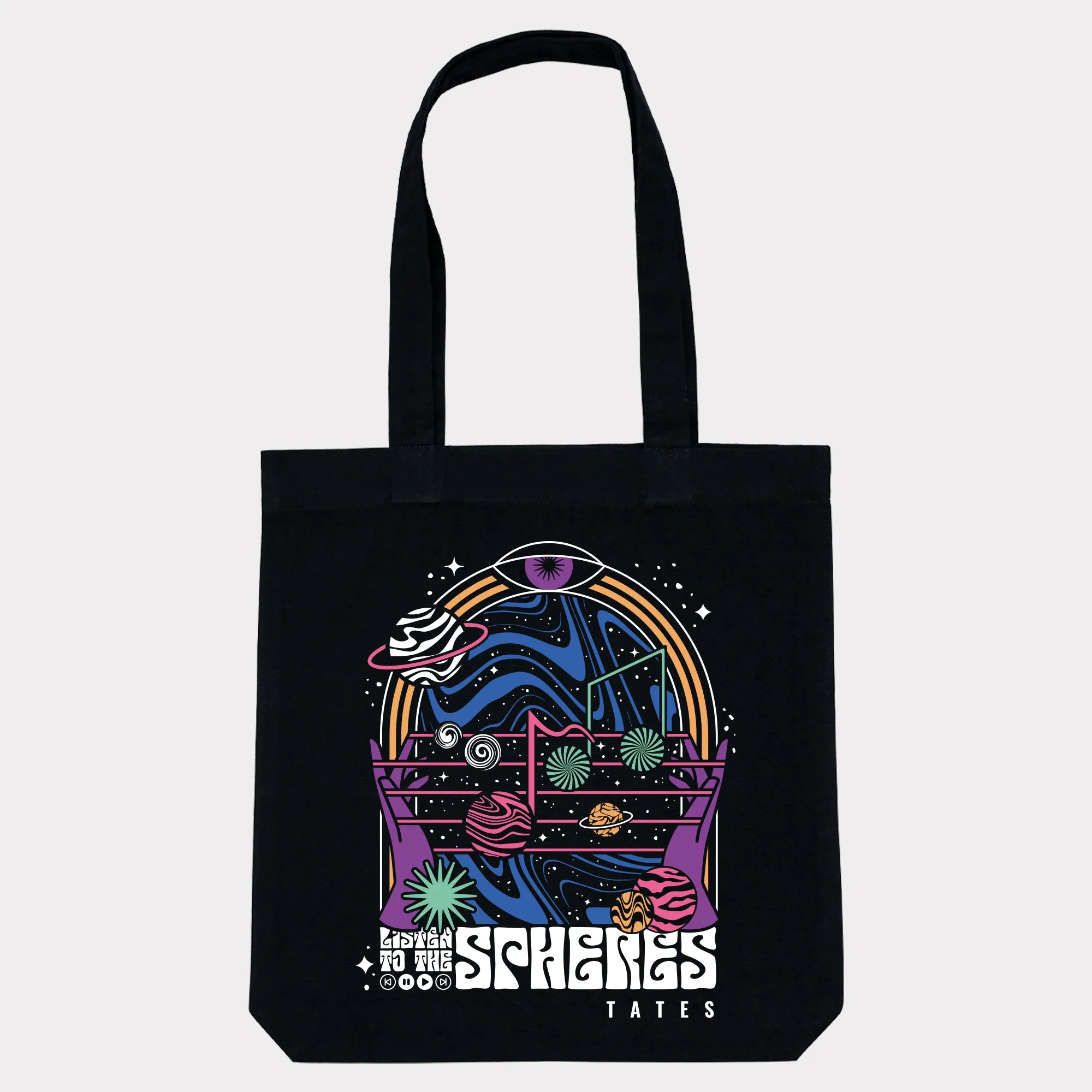 Tote bag mit "Spheres" Motiv