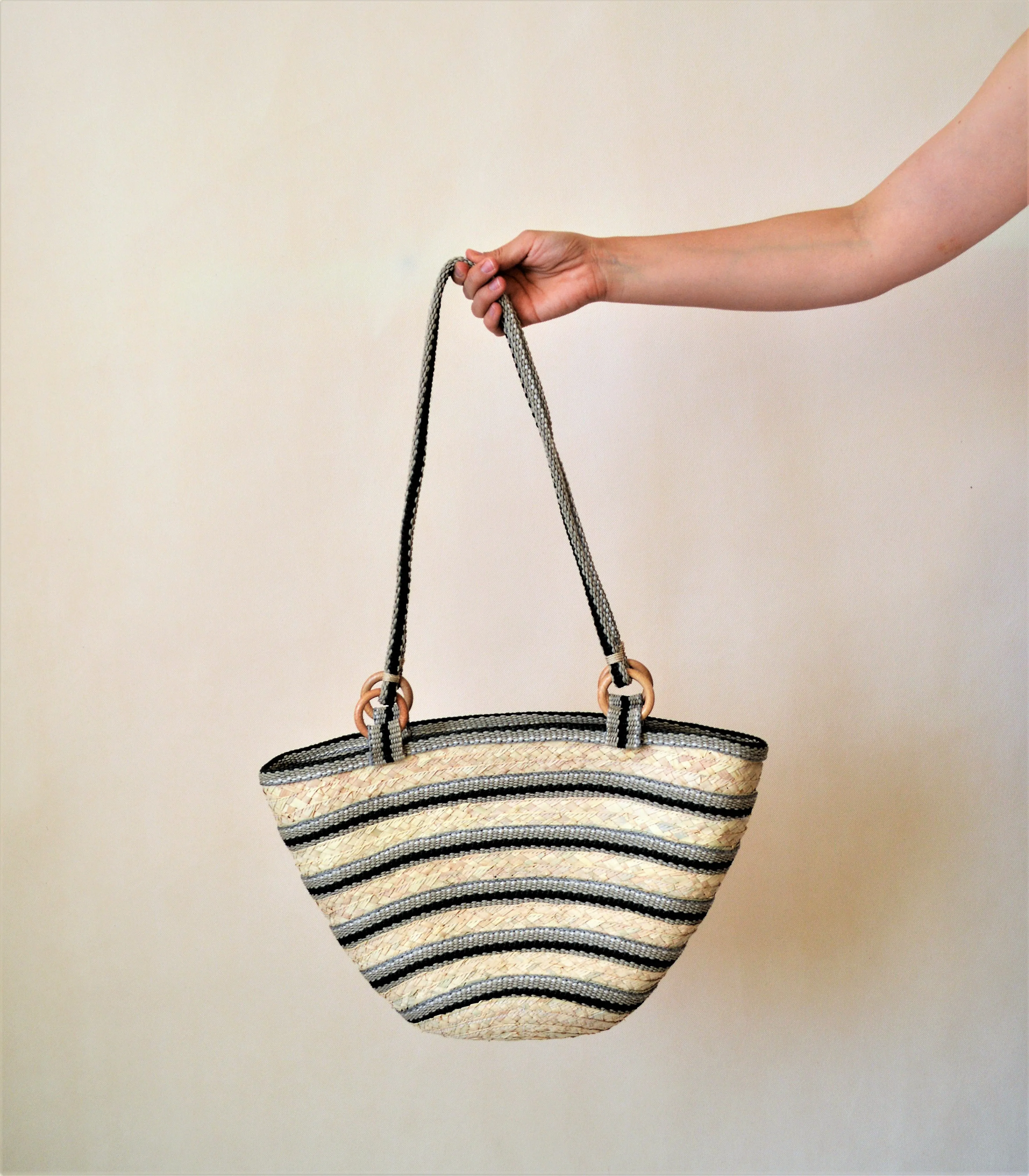 Traditional straw bag - Summer Clutch