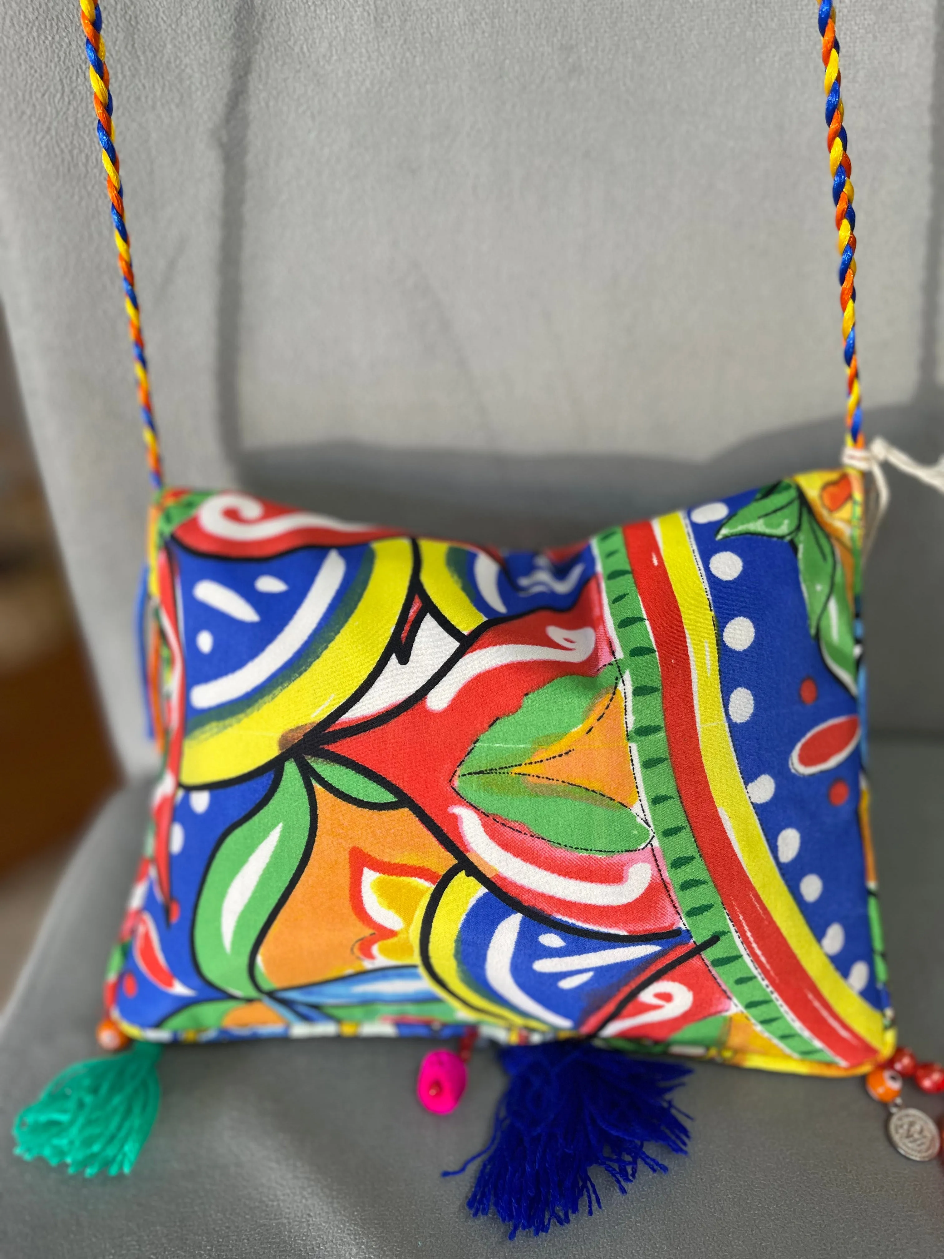 Tropical Crossbody Mini Bag