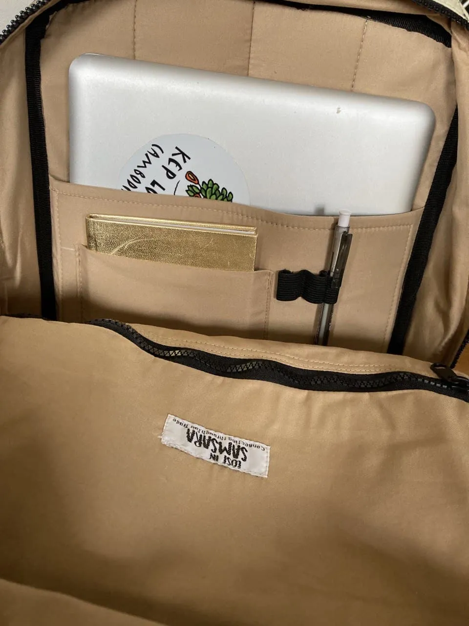 Upcycled Cement Bags Hoxton Backpack