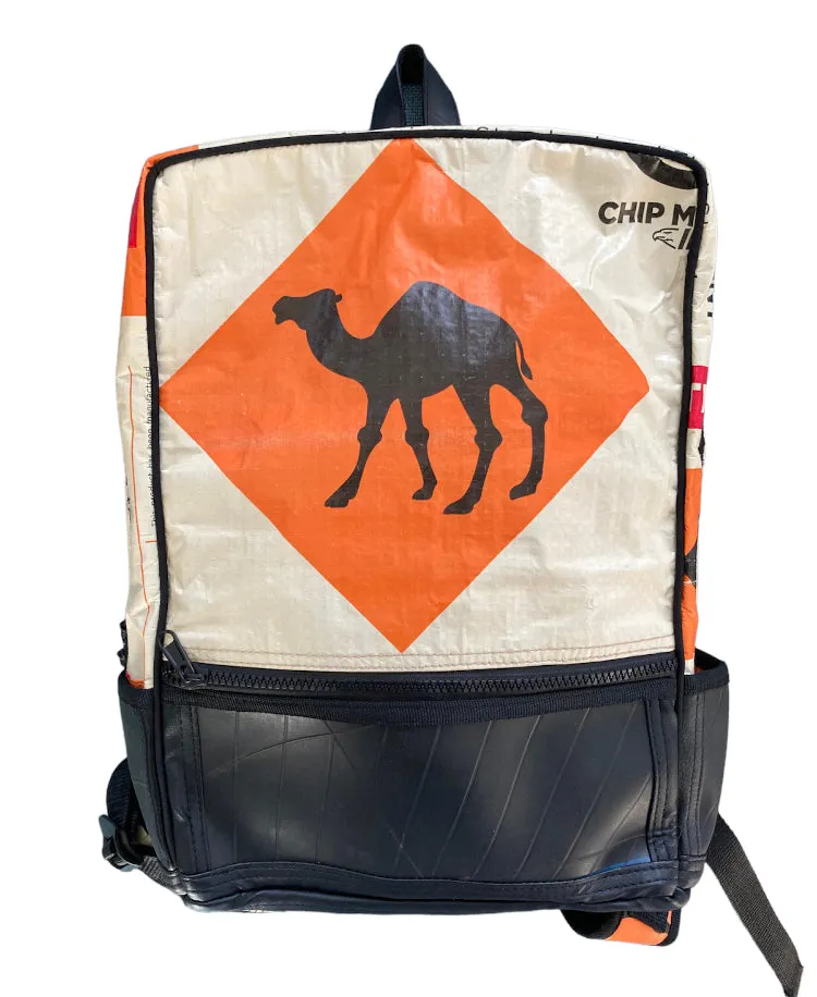 Upcycled Cement Bags Hoxton Backpack