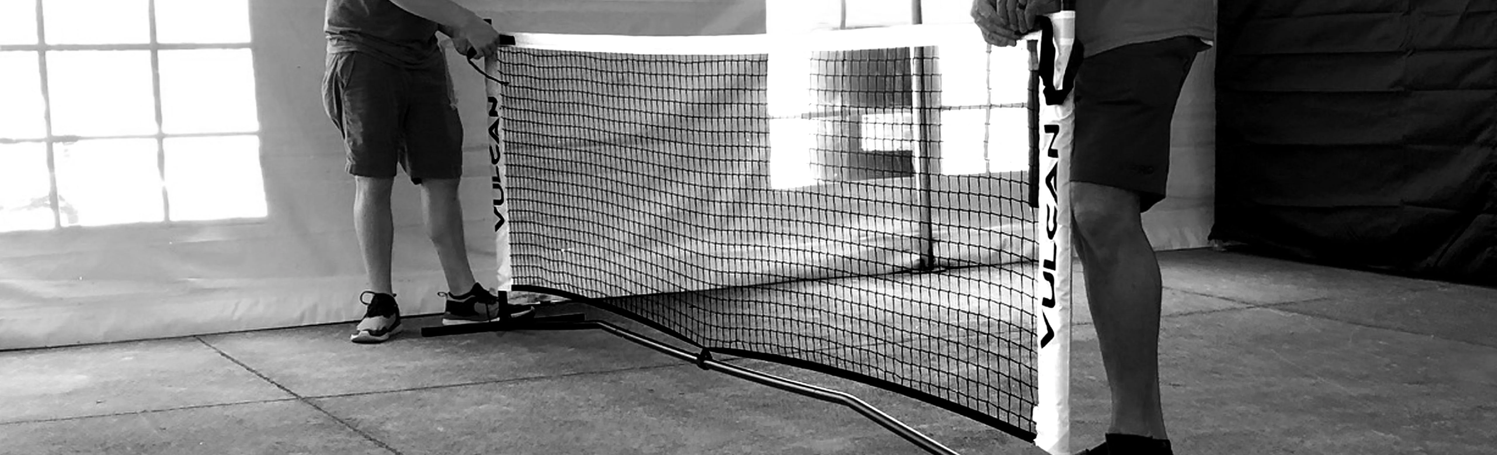 Vulcan Portable Pickleball 2-in-1 Net System