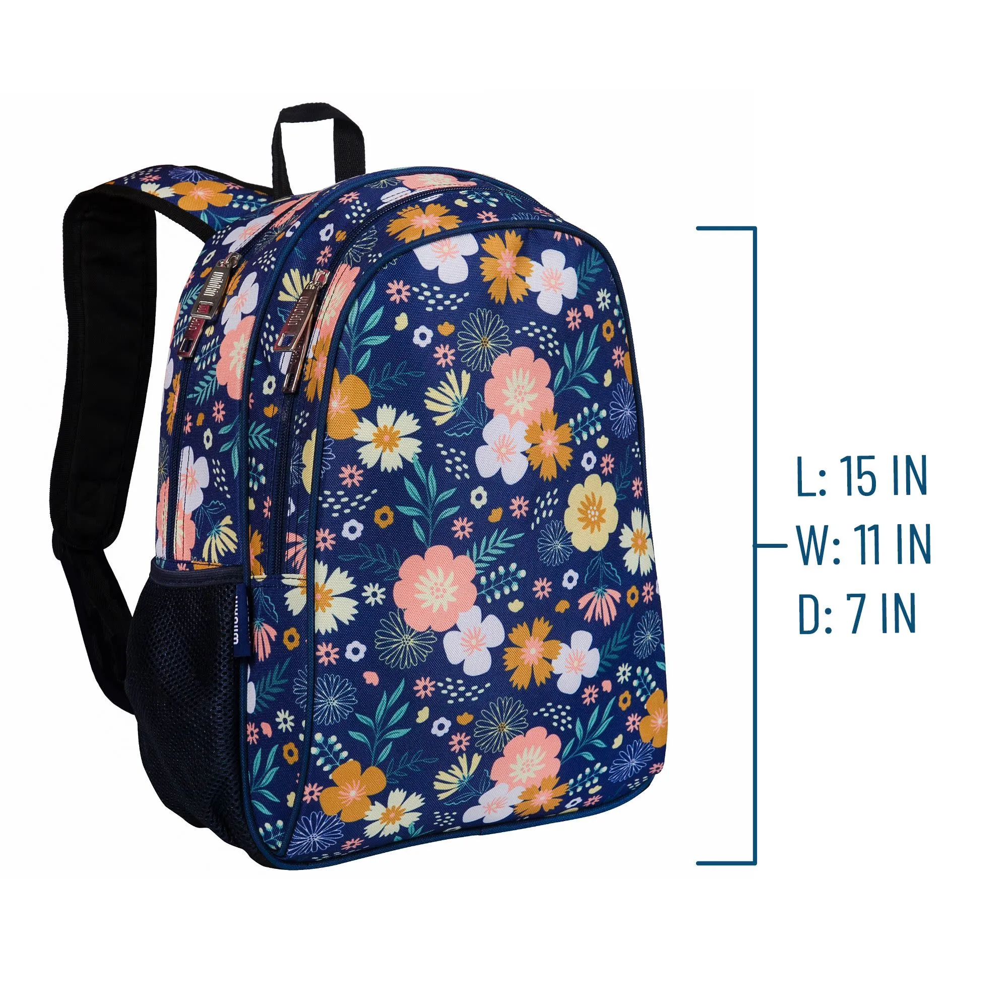Wildflower Bloom 15 Inch Backpack