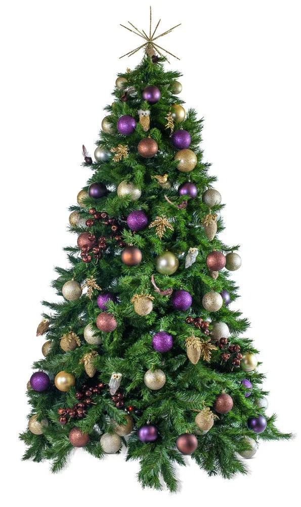 'Woodland' Christmas Decorations Package for Christmas Tree - Hire